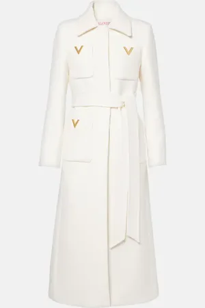 VALENTINO Cappotto VGold in drill di lana