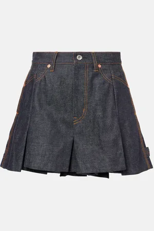 SACAI Shorts di jeans
