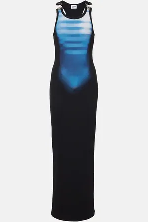 Jean Paul Gaultier Abito lungo Le Male in jersey