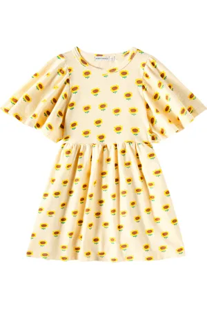 Bobo Choses Abito Sunflower in cotone