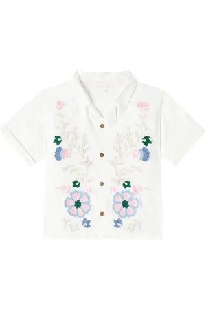 Louise Misha Camicia Alov in cotone con stampa