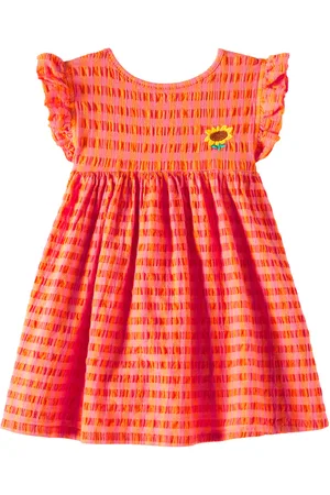 Bobo Choses Baby - Abito in misto cotone a quadretti