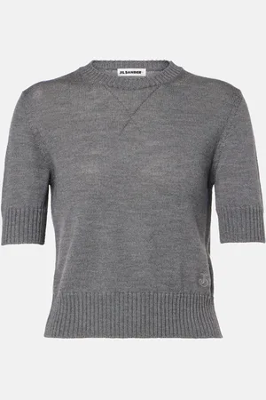 Jil Sander T-shirt in lana vergine
