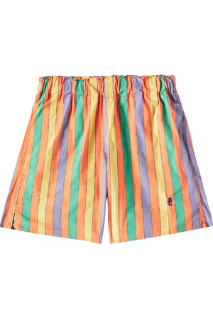 Bobo Choses Shorts in misto cotone a righe