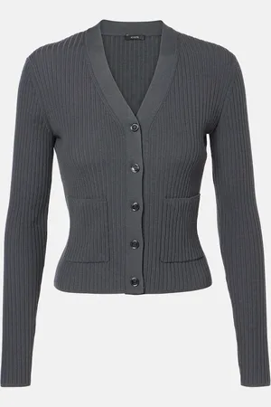 Joseph Cardigan in maglia di lana a coste