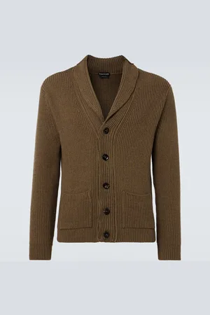 Tom Ford Cardigan in maglia di lana e seta