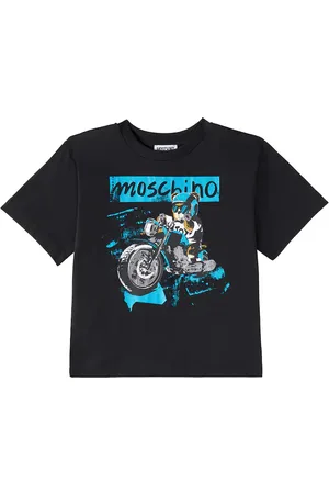 Moschino T-shirt in jersey di misto cotone