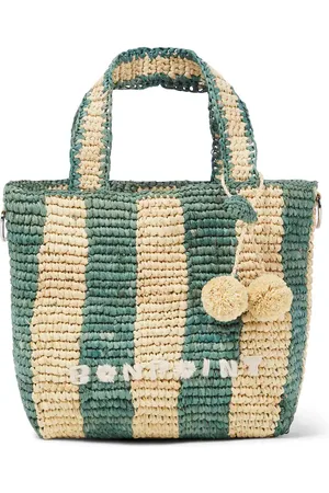 BONPOINT Borsa Cabas in rafia