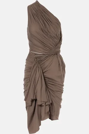 Rick Owens DRKSHDW - Abito corto Fog in cotone