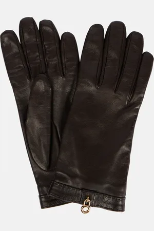 Loro Piana Guanti Nora in pelle