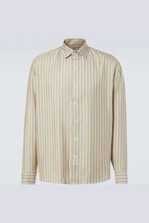 LE KASHA Camicia in seta a righe