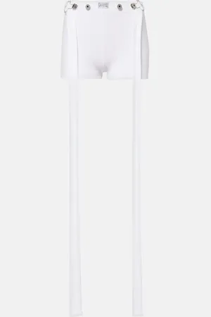 Jean Paul Gaultier Shorts in cotone a vita alta