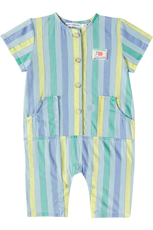 Bobo Choses Baby - Tutina di jeans a righe