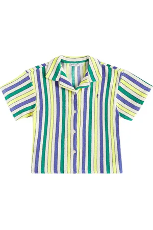Bobo Choses Camicia in spugna di cotone a righe