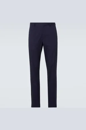 Prada Pantaloni regular in misto cotone