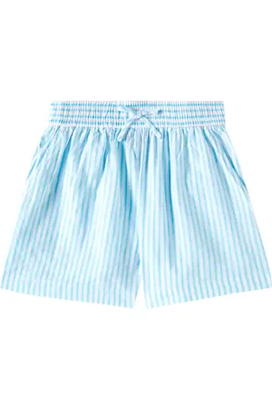 Ralph Lauren Shorts in lino e cotone a righe