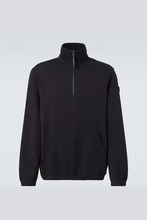 Moncler Felpa in misto cotone con zip
