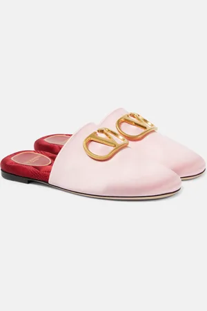 VALENTINO GARAVANI Mules VLogo Signature in raso