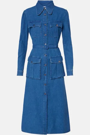 VALENTINO Abito chemisier di jeans