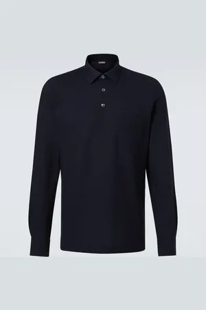 Ermenegildo Zegna Polo in cotone con logo