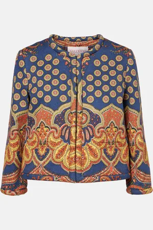 VALENTINO Giacca Voyage Imaginaire in cotone
