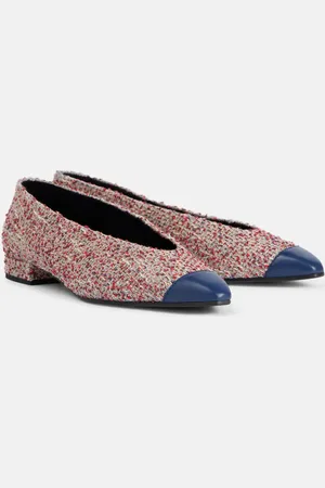 Loro Piana Ballerine Rebecca in tweed