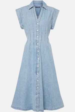 VERONICA BEARD Abito midi di jeans Ruben