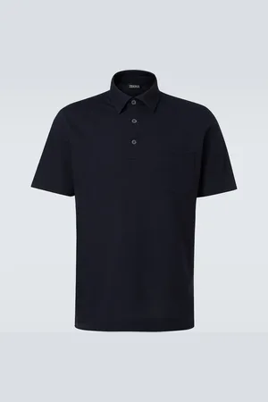 Ermenegildo Zegna Polo in cotone con logo