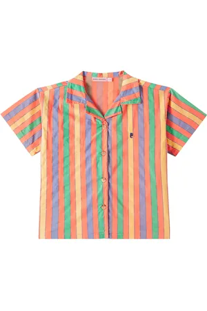 Bobo Choses Camicia in misto cotone a righe