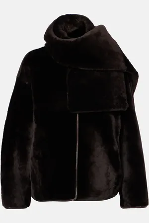 Nour Hammour Giacca Lyra in shearling