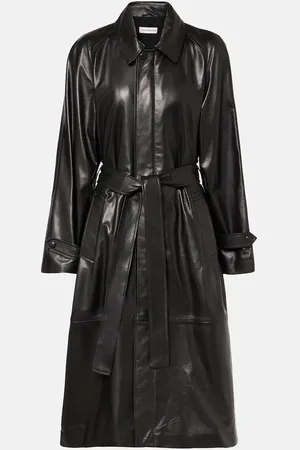 Nour Hammour Cappotto Isolde in pelle
