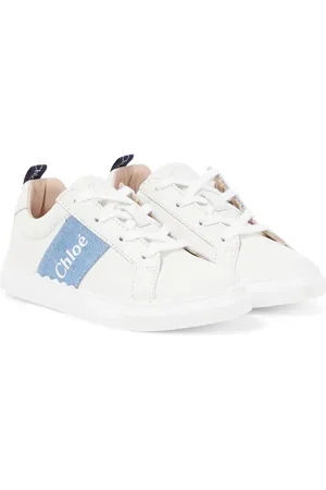 Chloé Chloé Kids Sneakers in pelle con logo