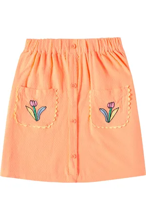 Jelly Mallow Gonna in cotone con stampa floreale