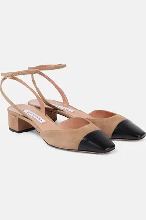 Aquazzura Pumps French Flirt 35 in suede con pelle