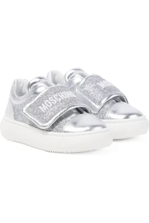 Moschino Sneakers in pelle con logo