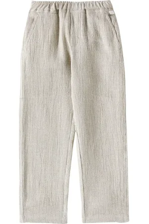 Il gufo Pantaloni in lino