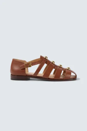 VALENTINO GARAVANI Sandali in pelle con borchie