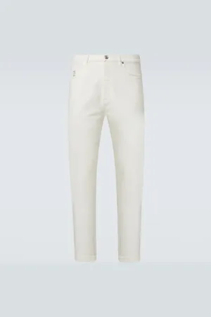 Brunello Cucinelli Jeans slim a vita alta