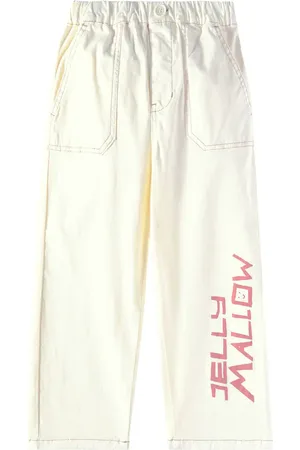 Jelly Mallow Pantaloni regular JM in misto cotone