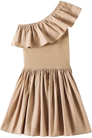Molo Abito asimmetrico Chloey in cotone