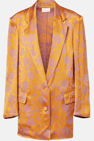 DRIES VAN NOTEN Blazer in jacquard floreale