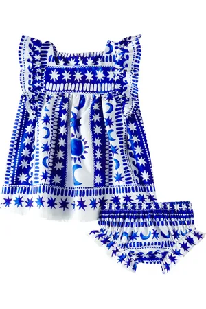 FÁBULA Fábula Baby - Top e culottes Fases Da Lua Mini