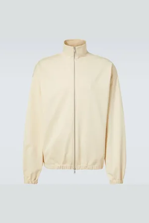 Jil Sander Felpa in misto cotone con zip