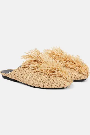 Jil Sander Mules con frange