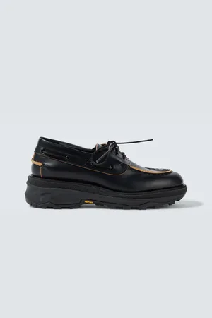 SACAI Mocassini in pelle con platform