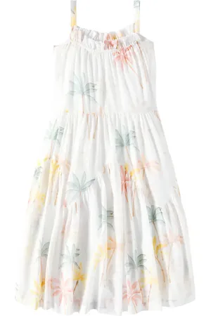 Chloé Chloé Kids Abito in cotone con stampa