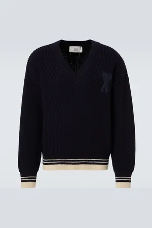 Ami Pullover Ami de Cœur in lana vergine