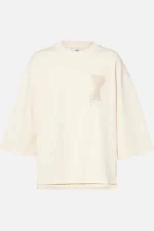 Ami T-shirt Ami de Cœur in jersey di cotone
