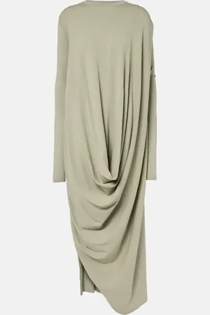 Rick Owens Abito lungo in jersey