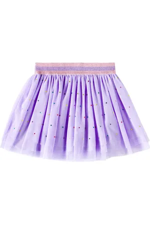 Stella McCartney Gonna in tulle con cristalli